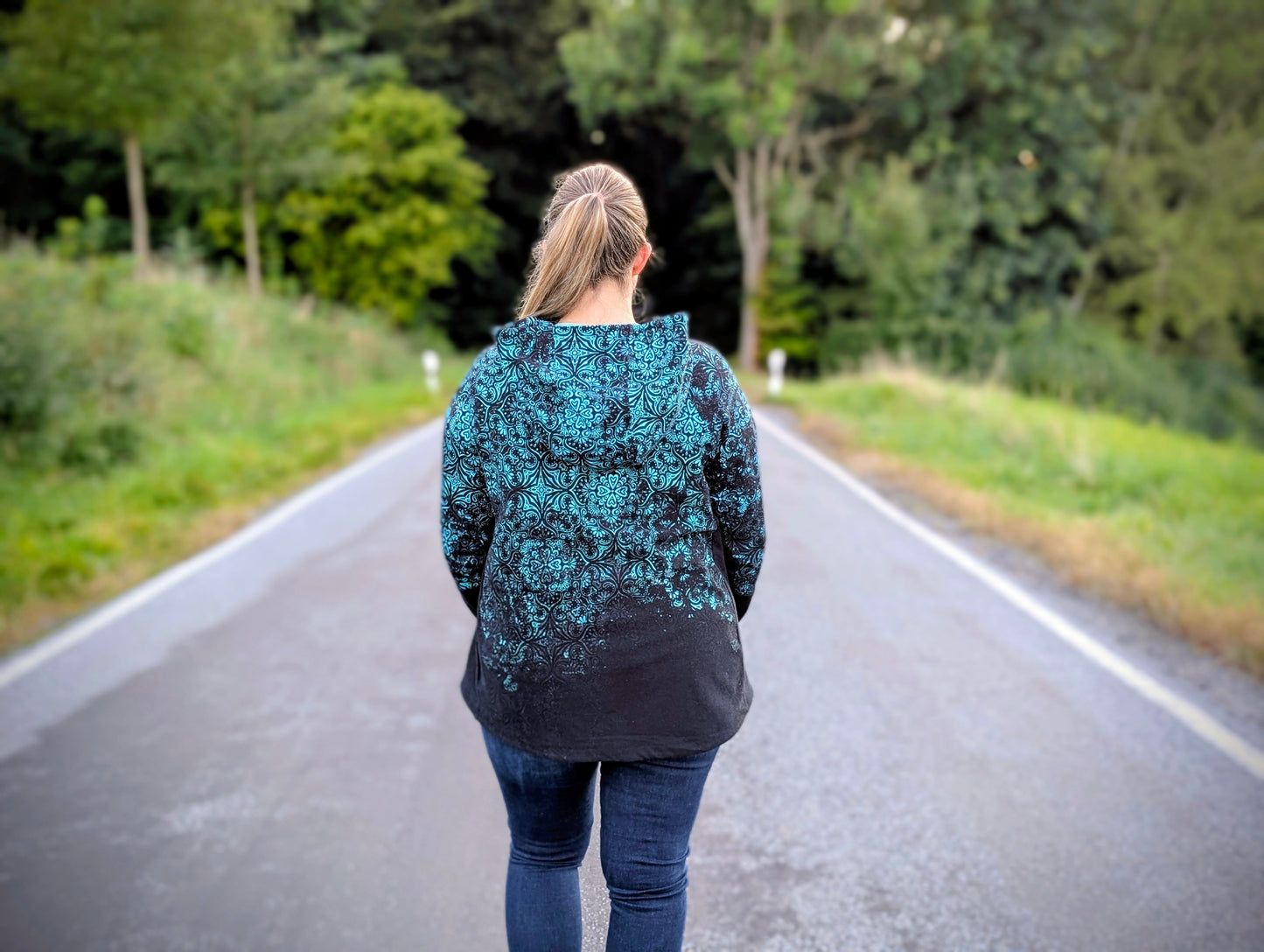 Isdropp - Raglanjacke Gr. 30 - 50