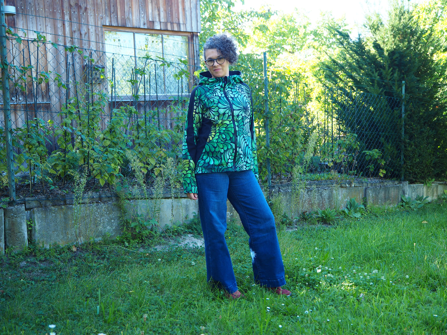 Isdropp - Raglanjacke Gr. 30 - 50