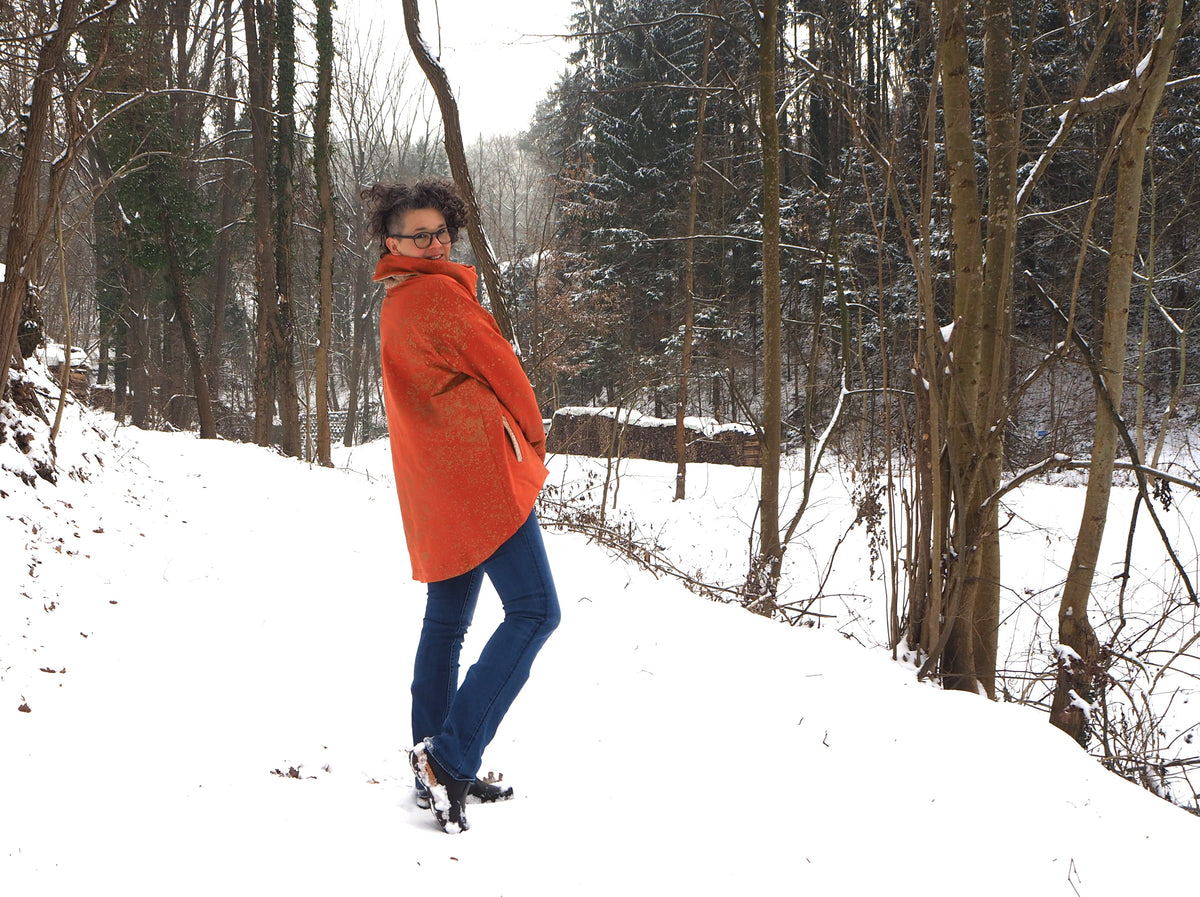Skymning - Oversized Hoodiekleid & Longpulli
