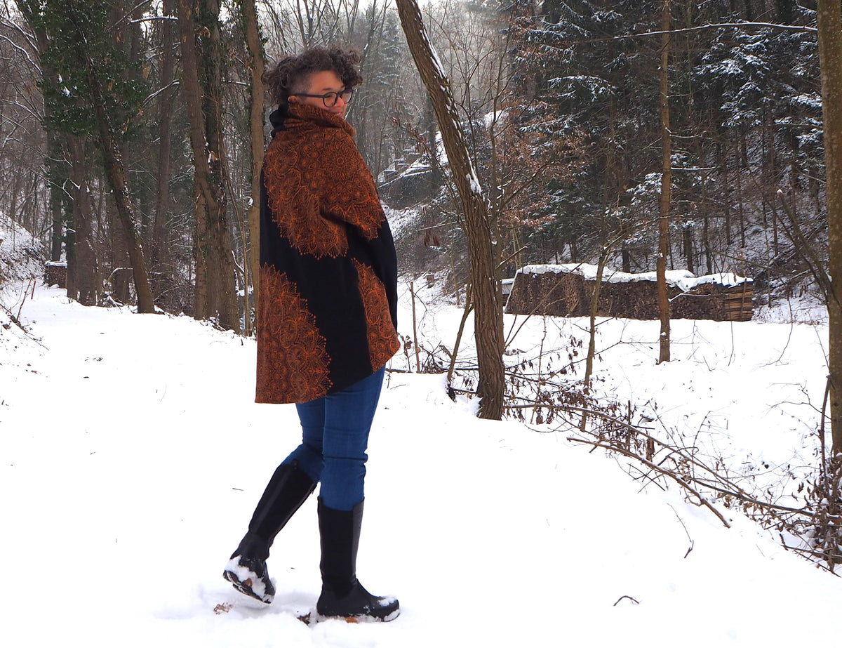 Skymning - Oversized Hoodiekleid & Longpulli