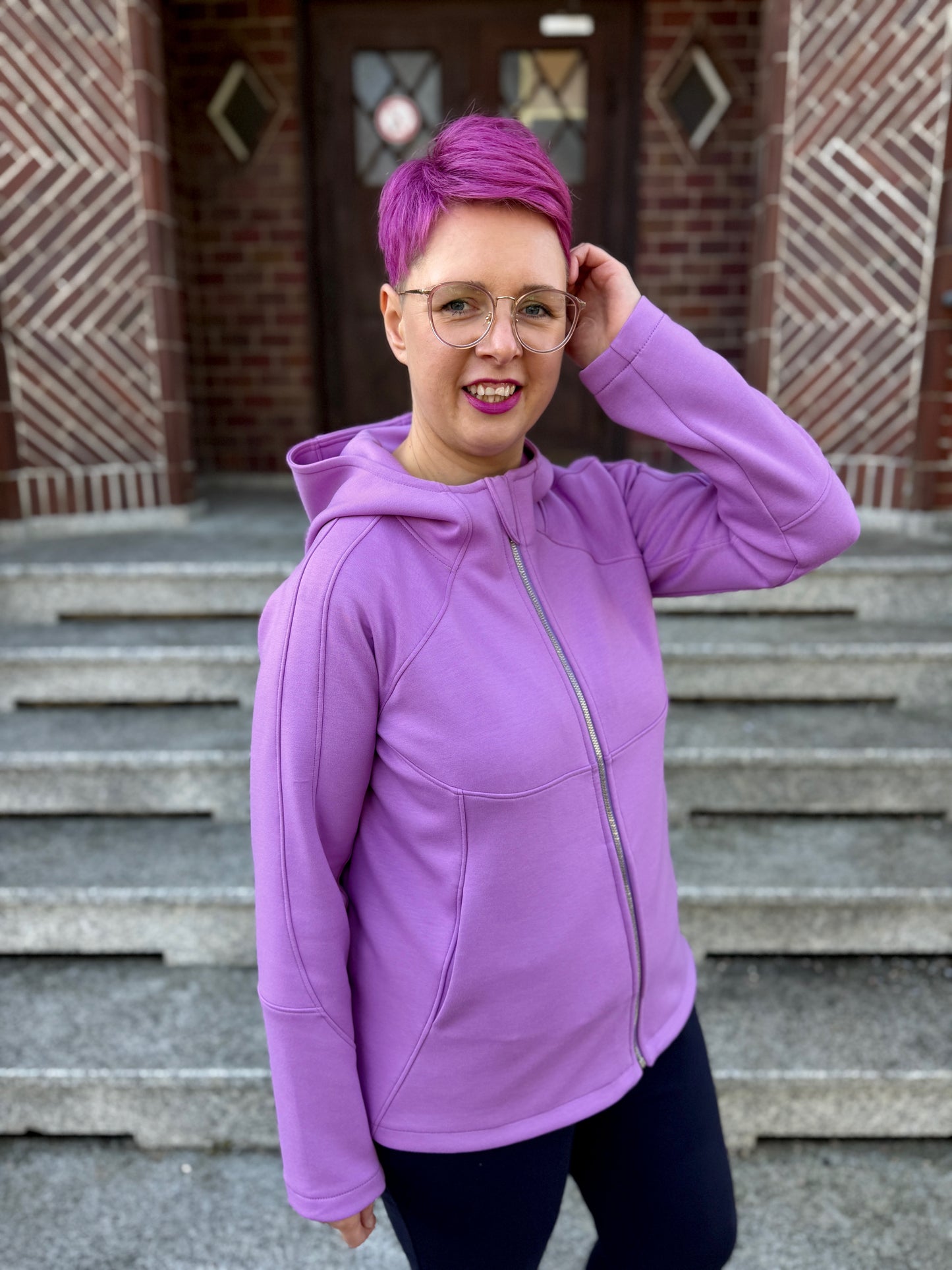 Isdropp - Raglanjacke Gr. 30 - 50