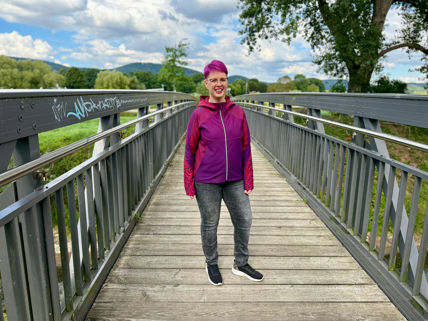 Isdropp - Raglanjacke Gr. 30 - 50