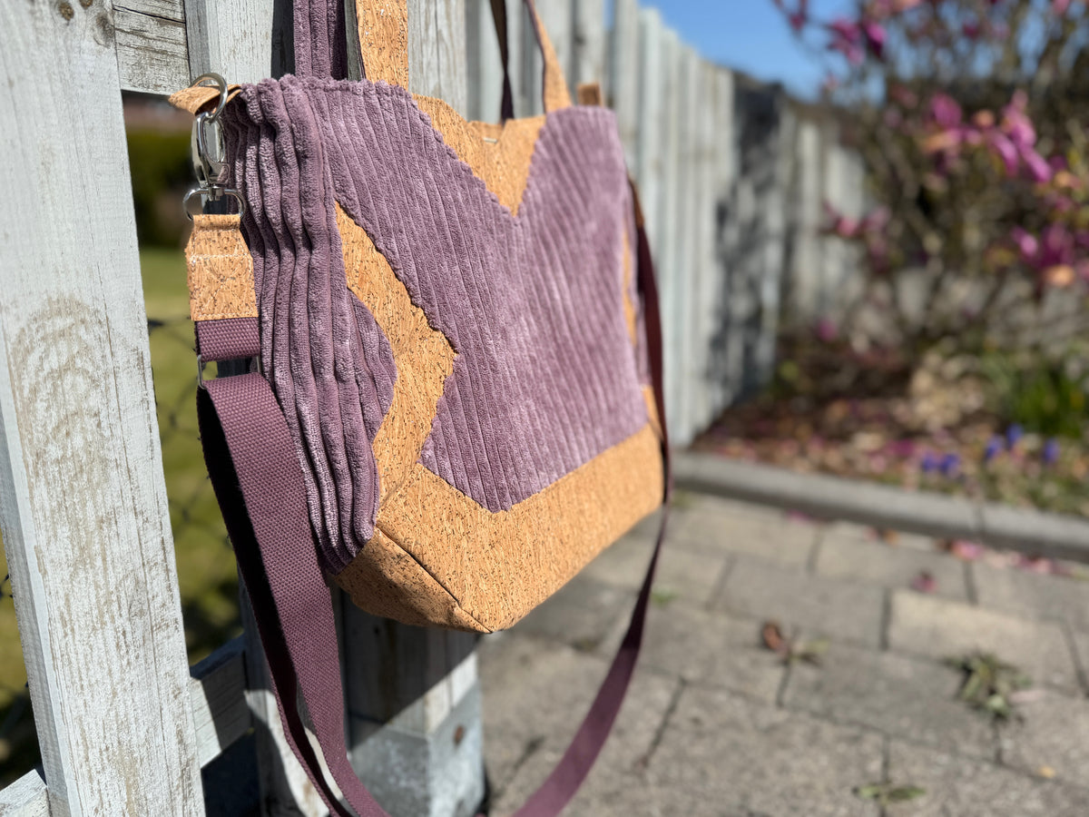 Popväska Shopper - Schnittmuster für einen Shopper