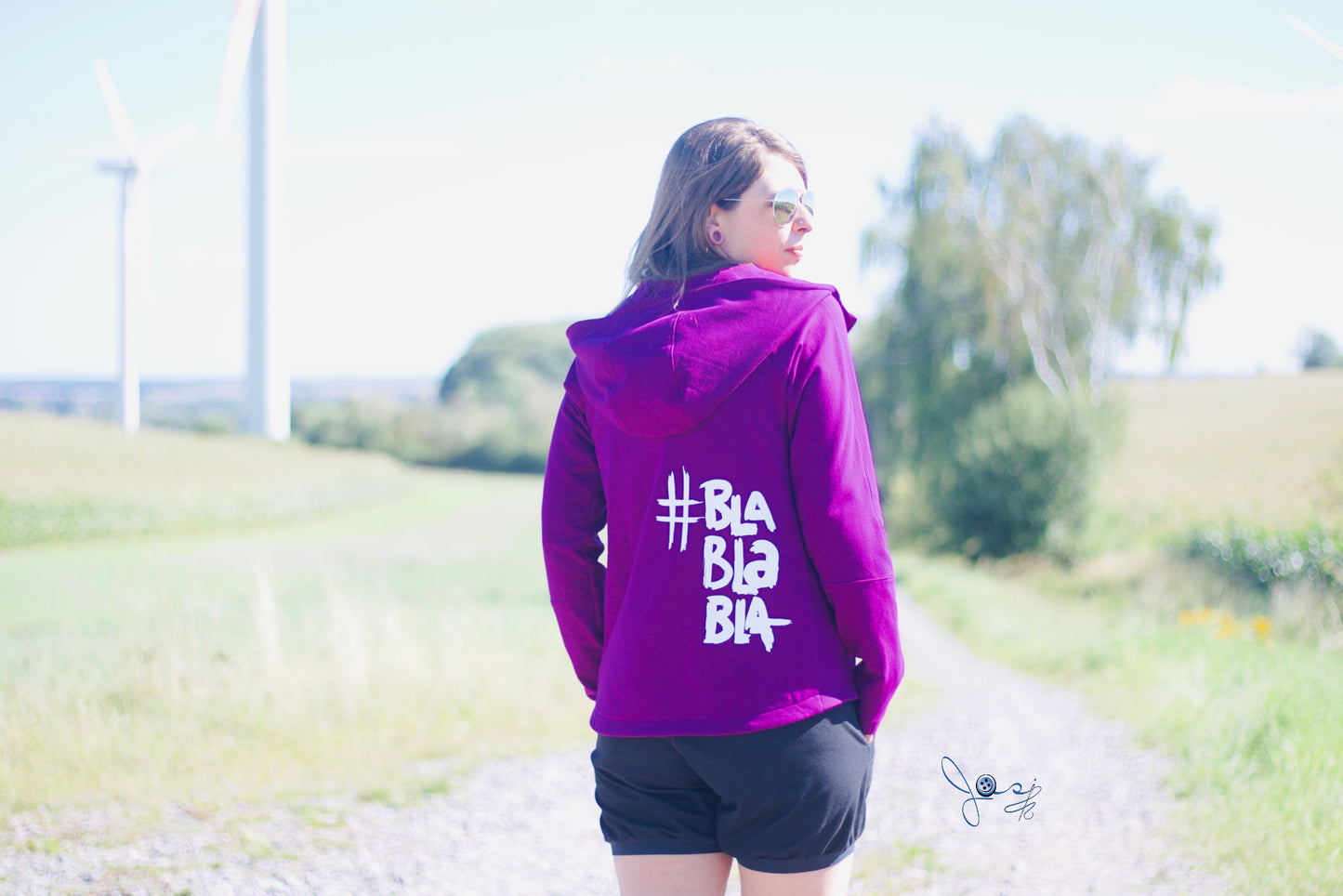 Isdropp - Raglanjacke Gr. 30 - 50