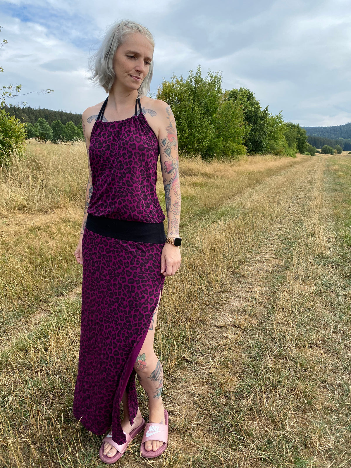 Solgudinna - Neckholder Sommertop Gr. 30-50