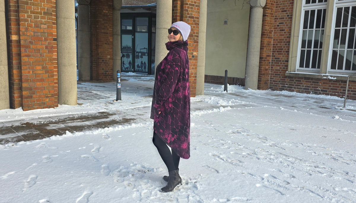 Skymning - Oversized Hoodiekleid & Longpulli