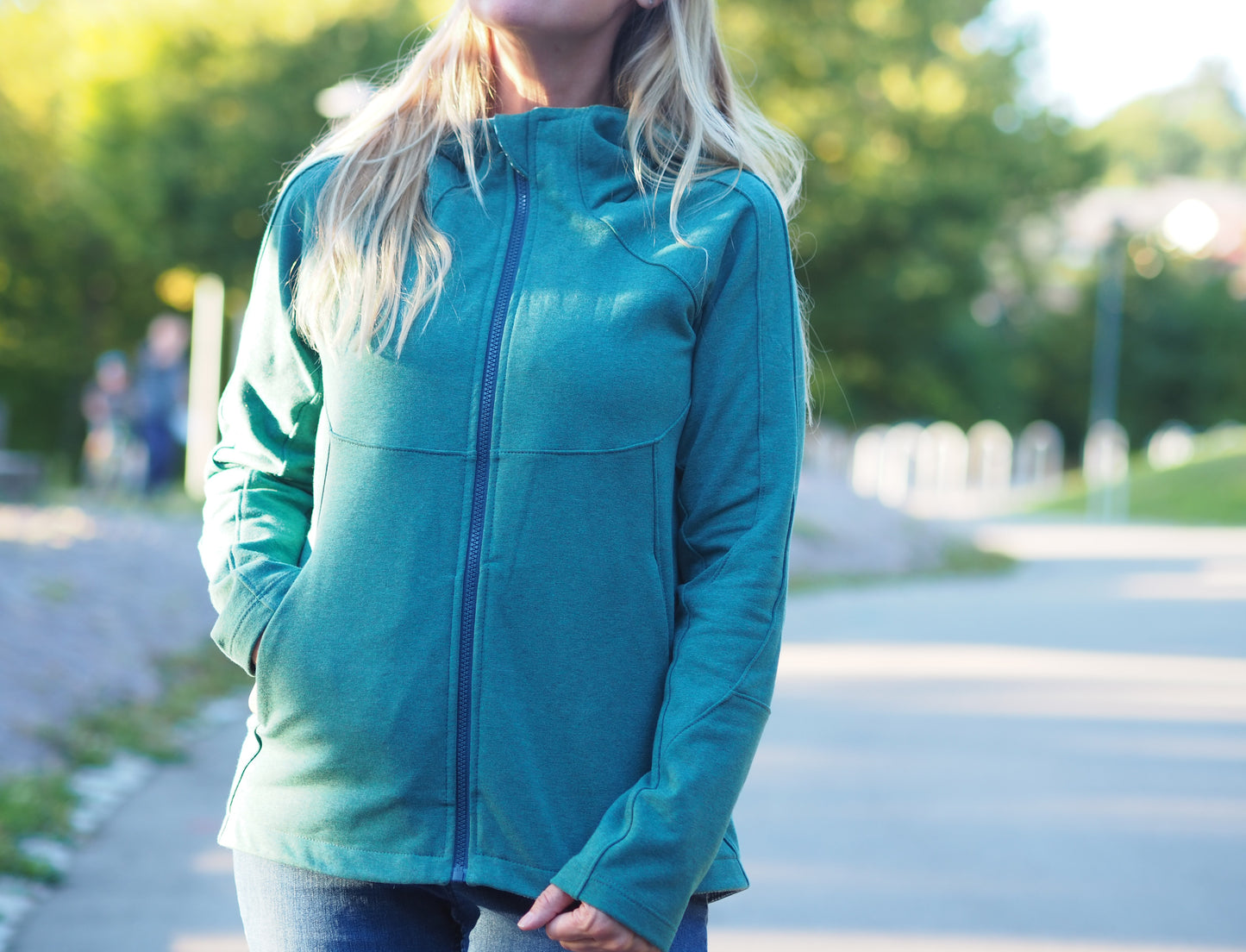 Isdropp - Raglanjacke Gr. 30 - 50