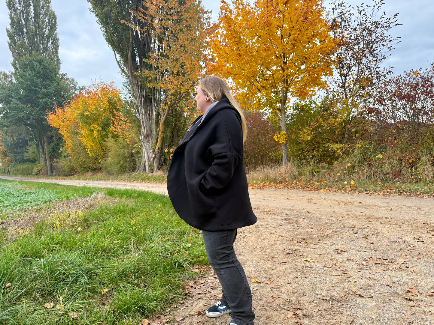 Tulpan - Oversized Cardigan & Kuscheldecke to go
