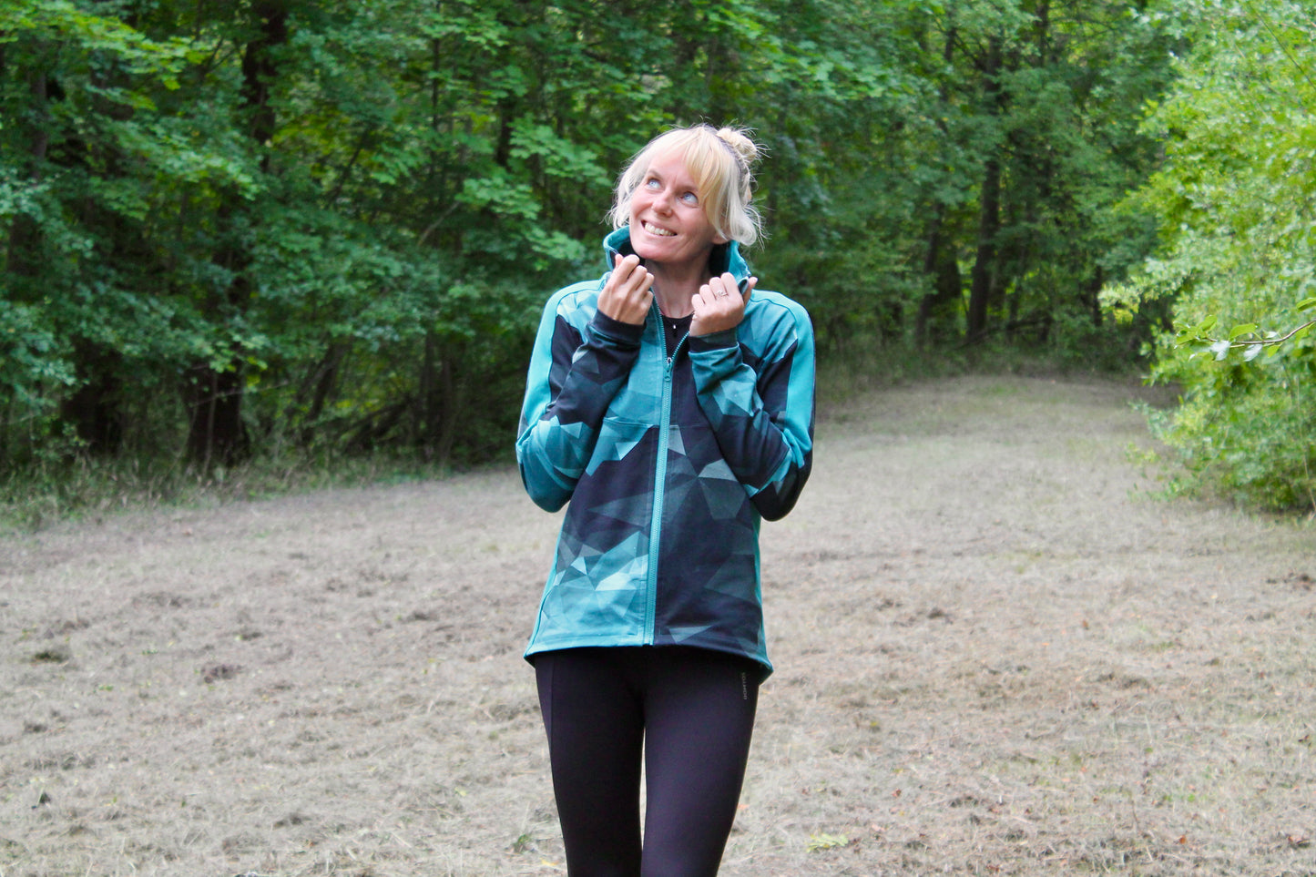 Isdropp - Raglanjacke Gr. 30 - 50