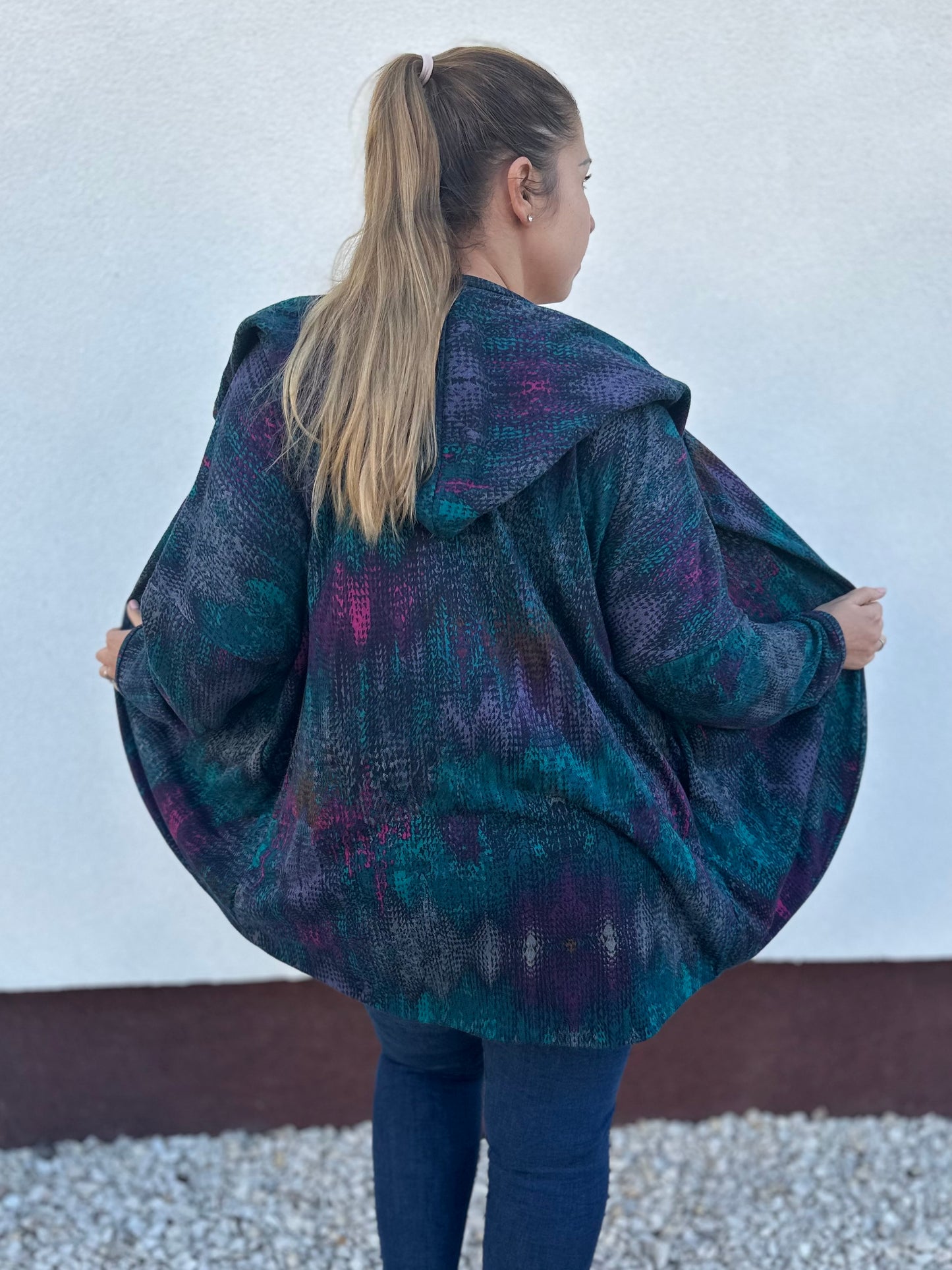 Tulpan - Oversized Cardigan & Kuscheldecke to go