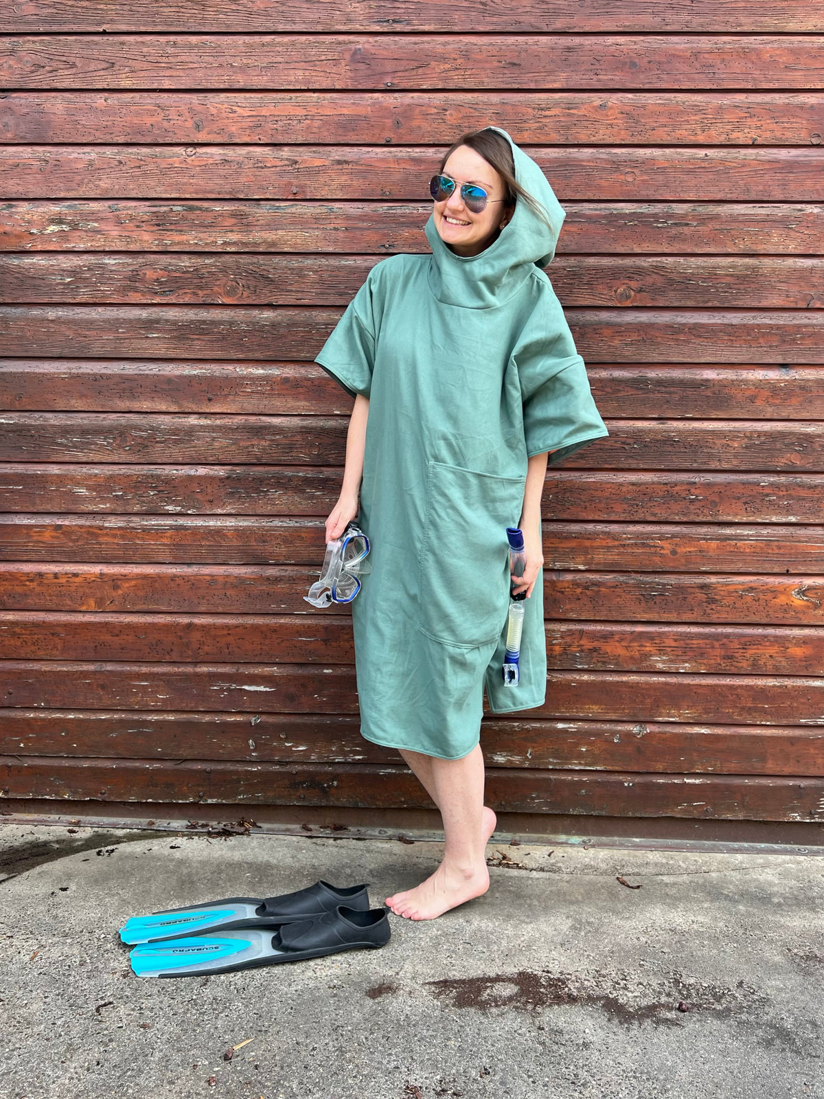 Knubbsäl - Strandponcho für die ganze Familie