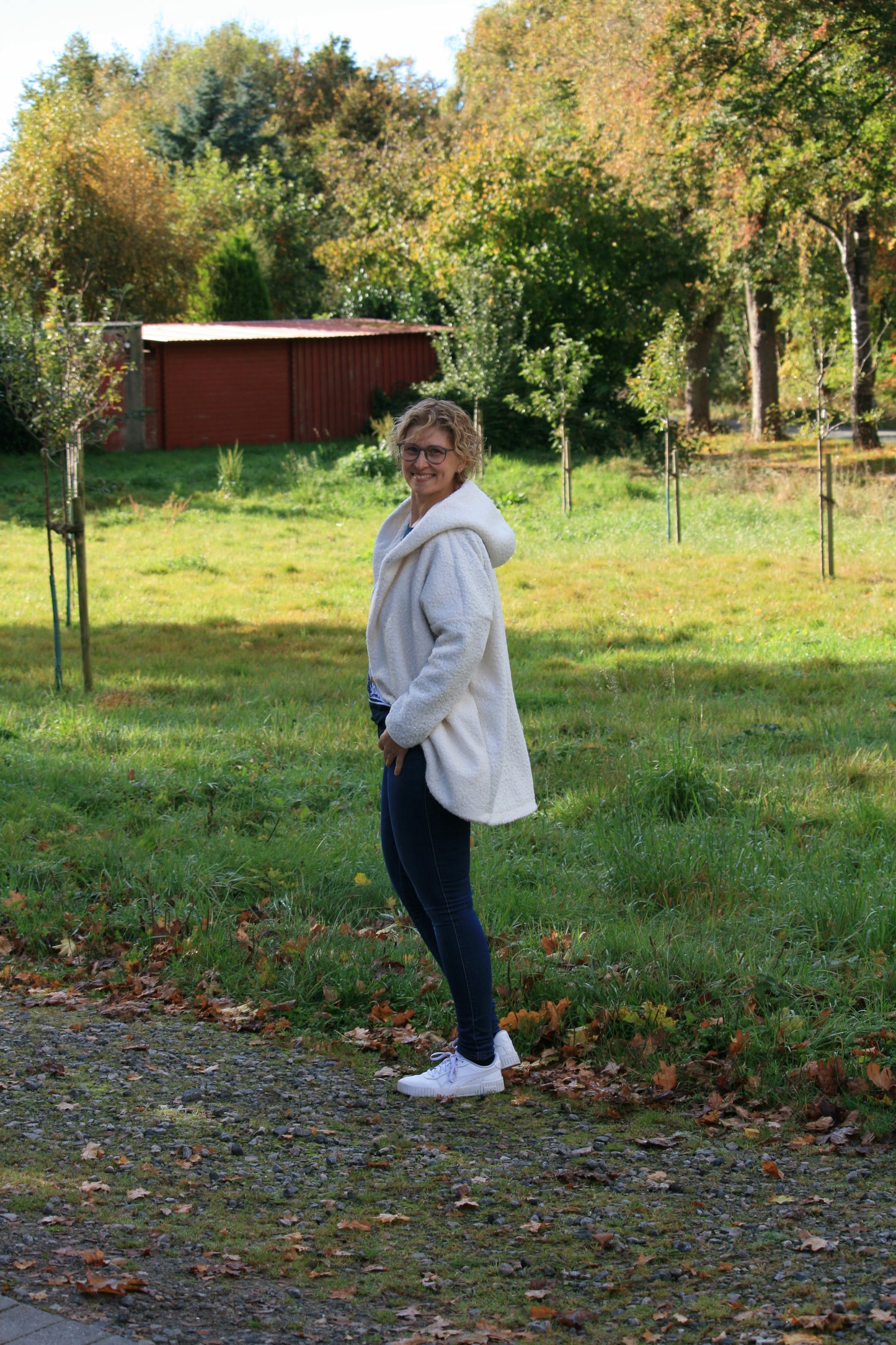 Tulpan - Oversized Cardigan & Kuscheldecke to go