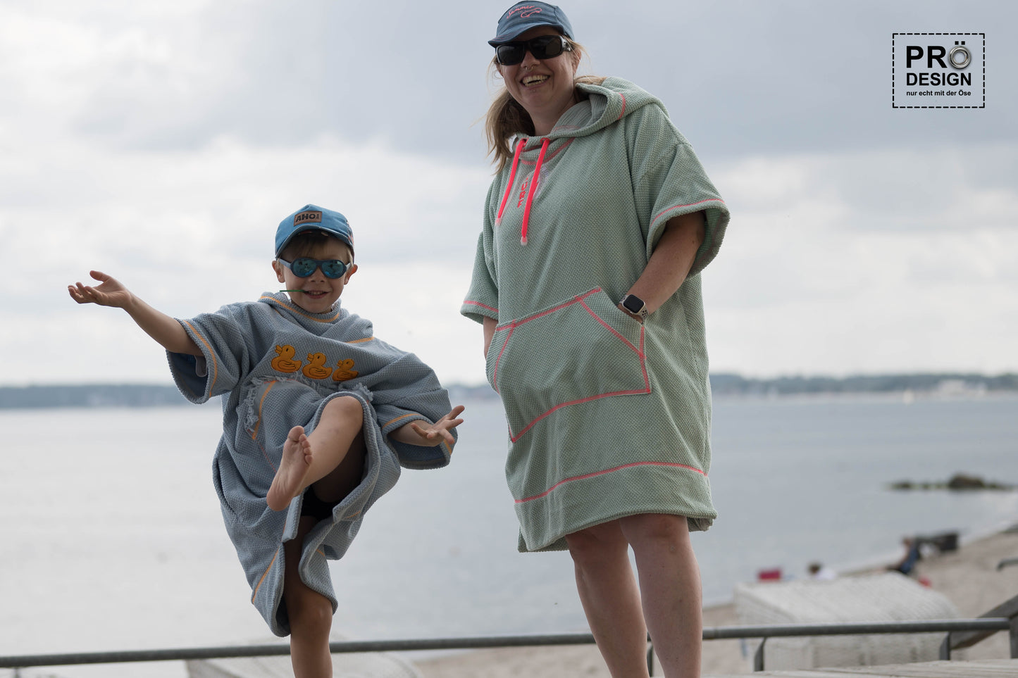 Knubbsäl - Strandponcho für die ganze Familie