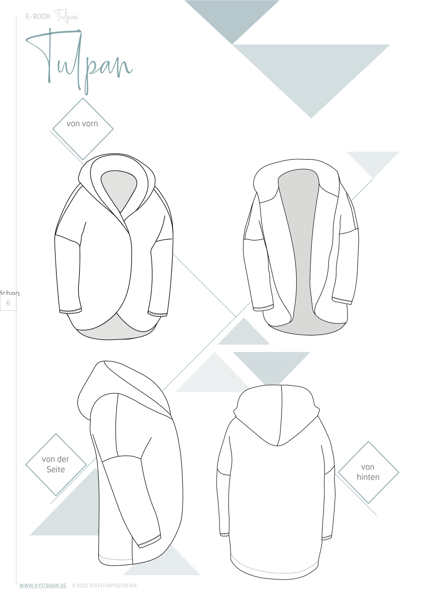 Tulpan - Oversized Cardigan & Kuscheldecke to go