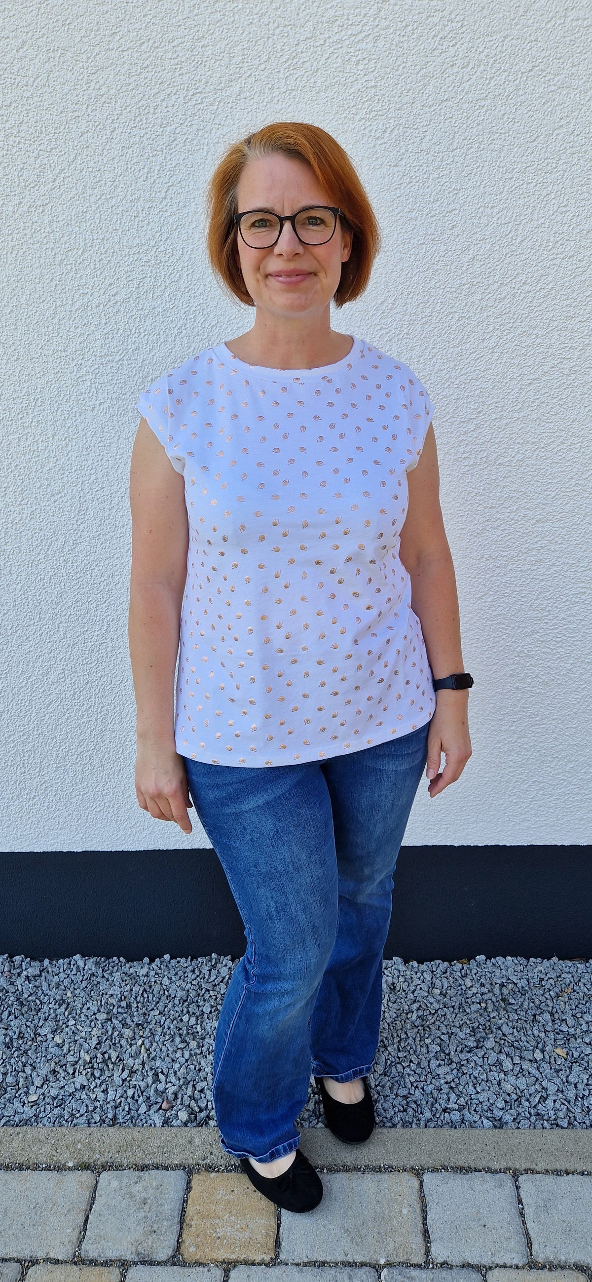 Namnlös - lässiges T-Shirt Größen 30-50