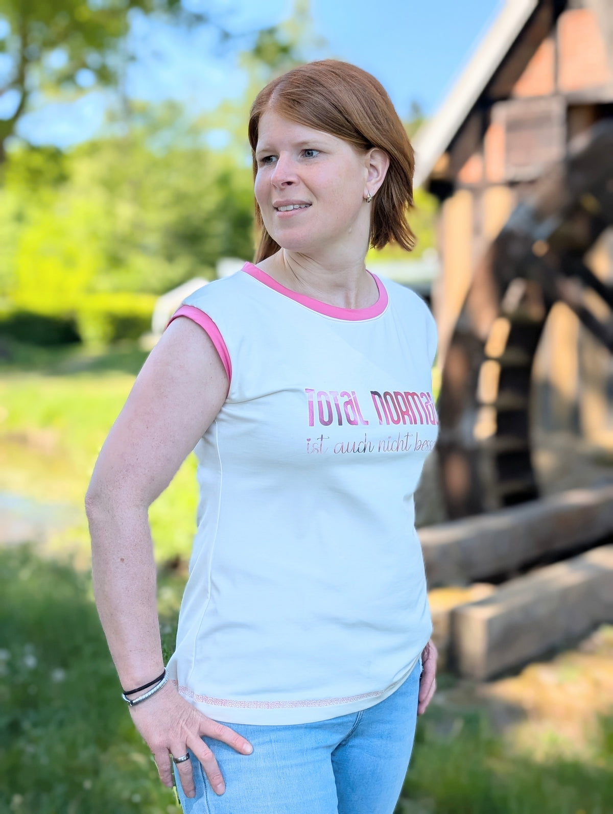 Namnlös - lässiges T-Shirt Größen 30-50