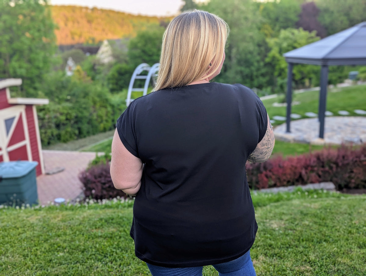 Namnlös - lässiges T-Shirt Größen 30-50