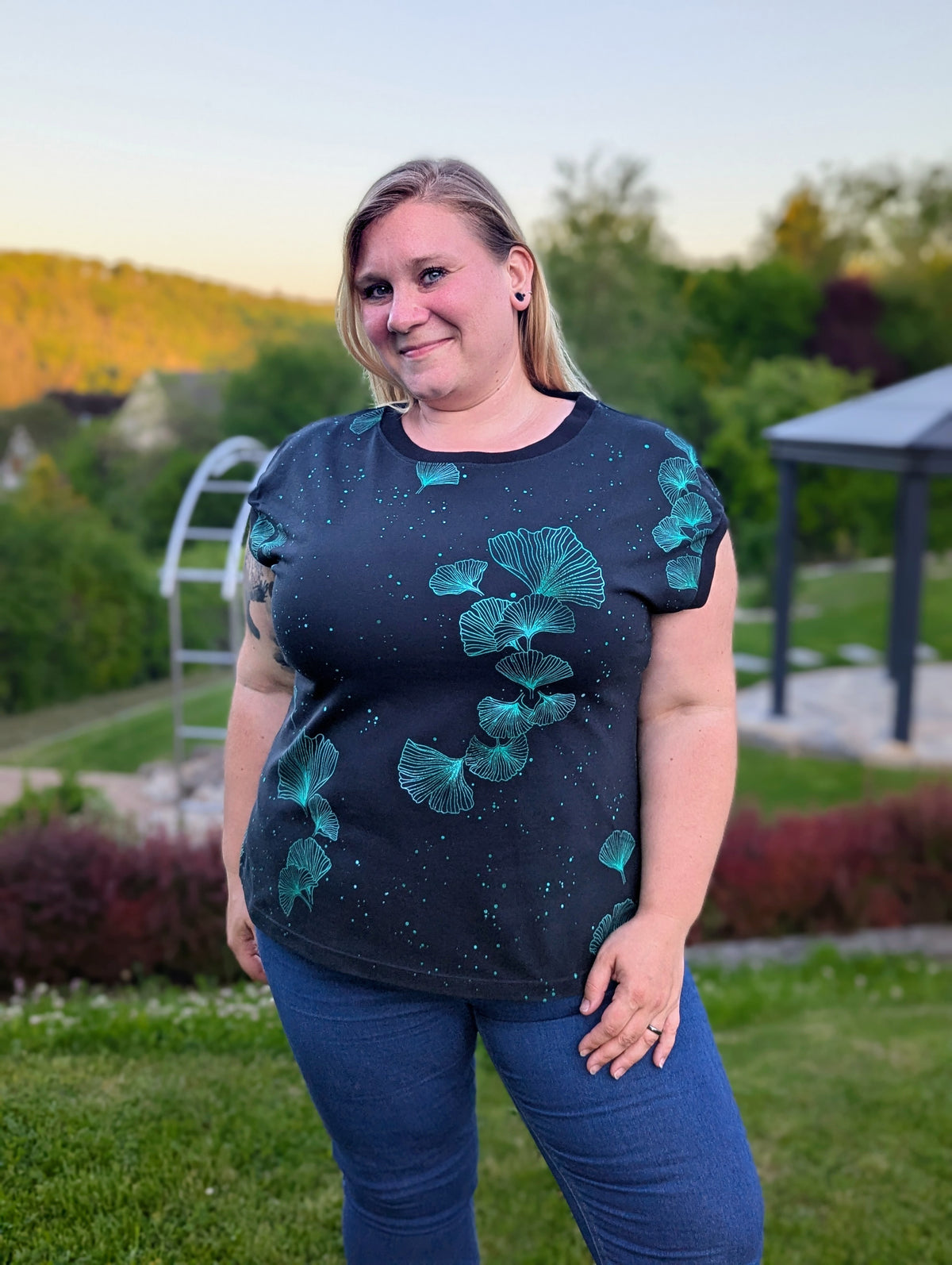 Namnlös - lässiges T-Shirt Größen 30-50