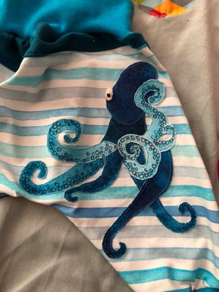 Applikationsvorlage Krake / Oktopus