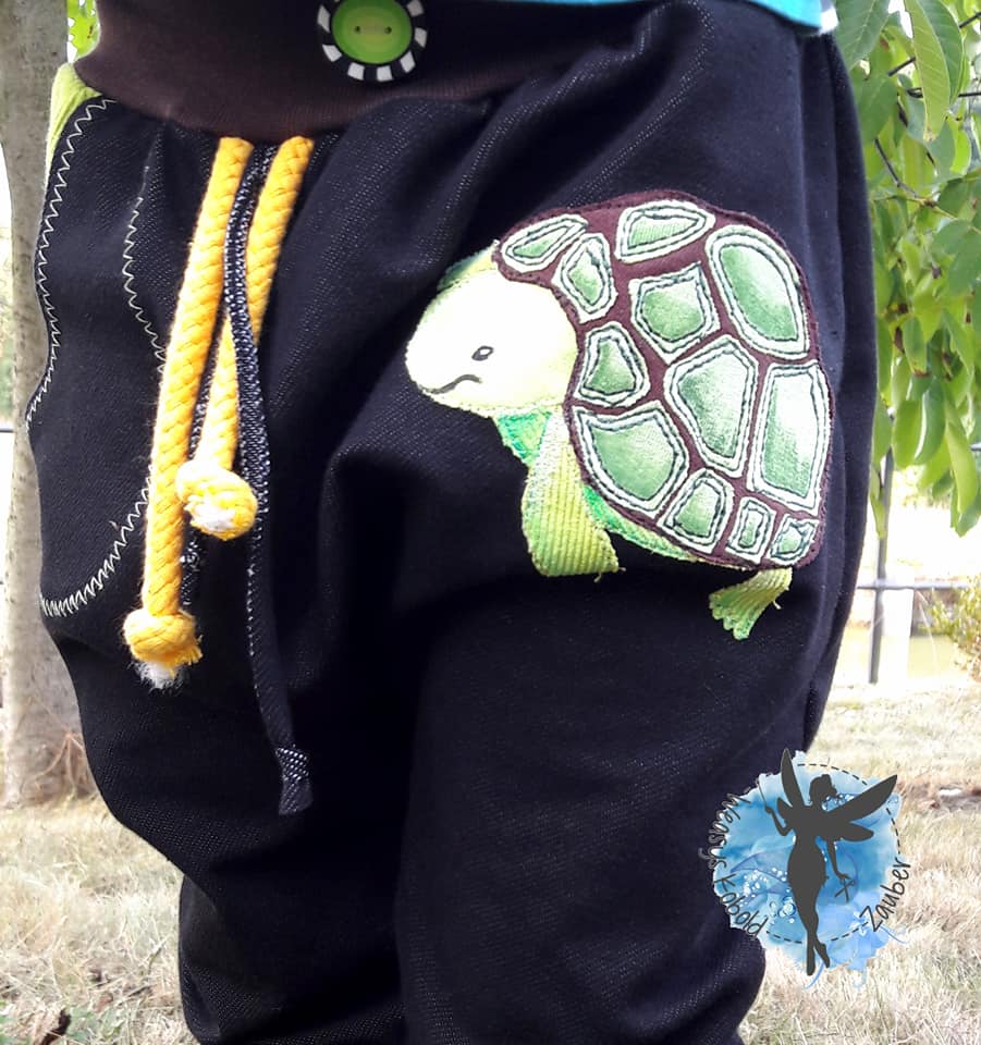 Applikationsvorlage Schildkröte