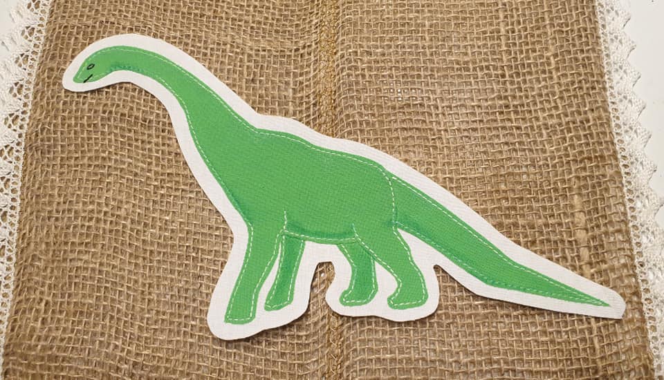 Applikationsvorlage Brachiosaurus