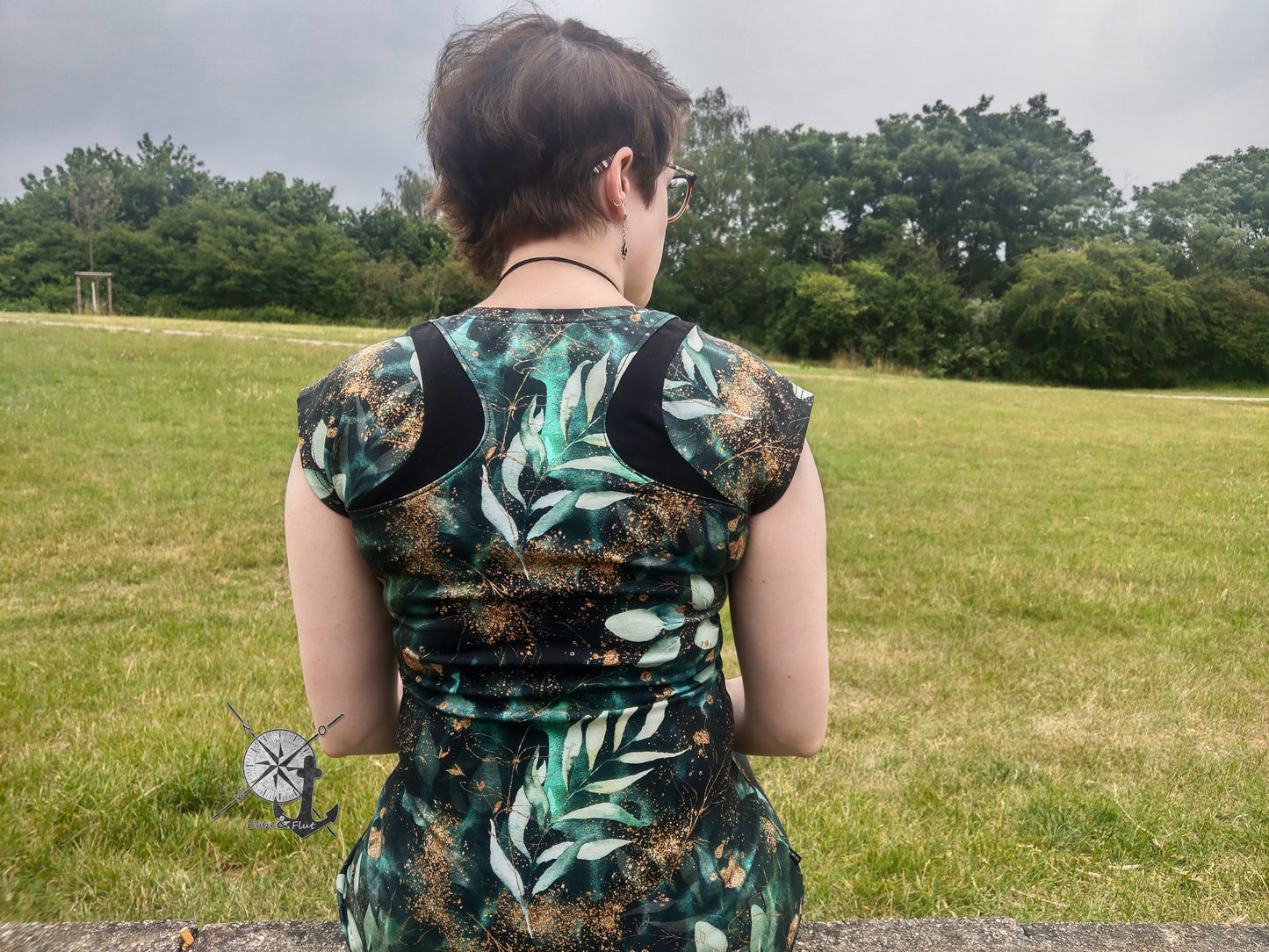 Trollslända - Top, Shirt mit Racerback Gr. 30-46
