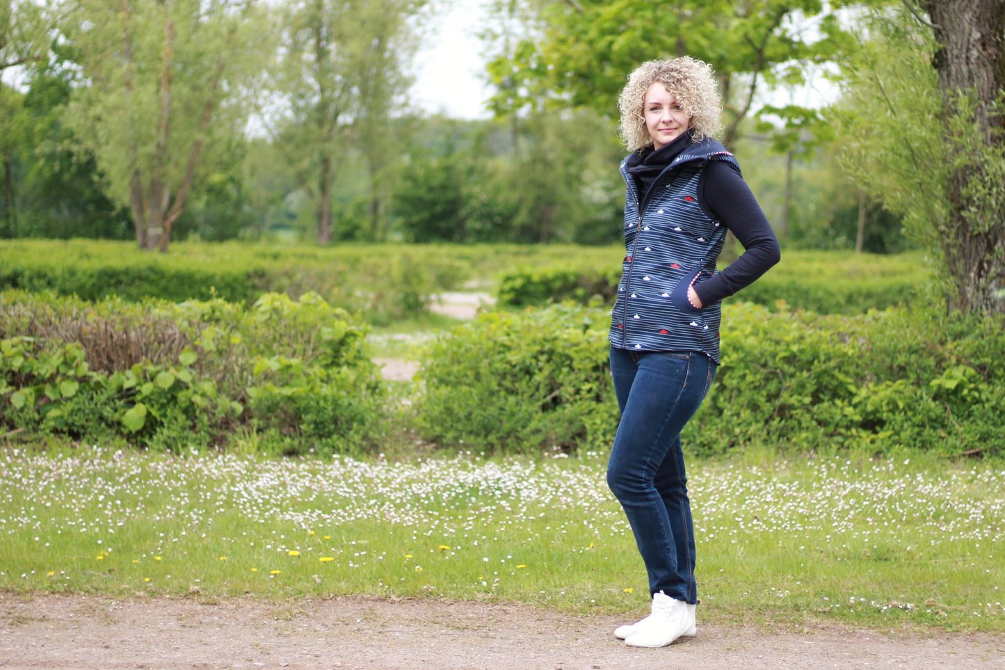 Frostväst - Damenweste Gr. 30-50