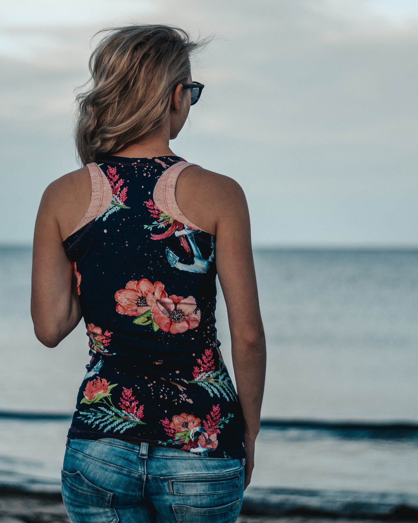 Trollslända - Top, Shirt mit Racerback Gr. 30-46