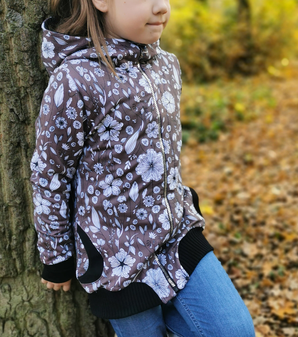 lilla Frostknöl - Kinder Sweatjacke Gr. 74-164