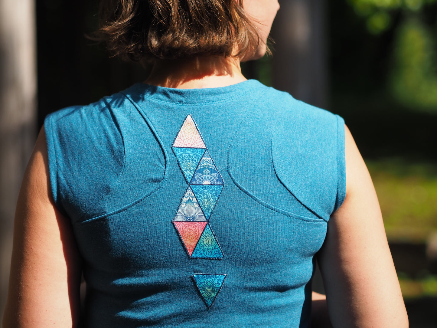 Trollslända - Top, Shirt mit Racerback Gr. 30-46