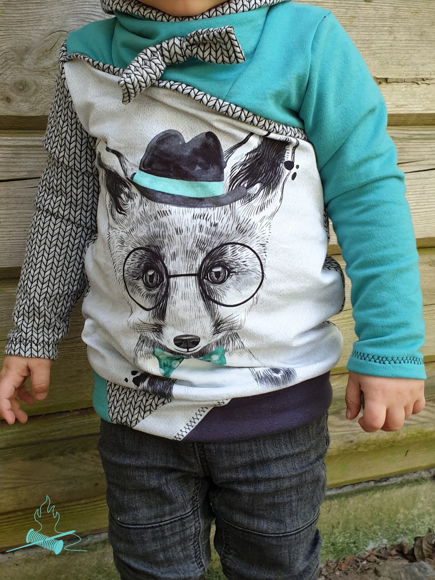 Hejsan - Hoodie für Kinder Gr. 86-164