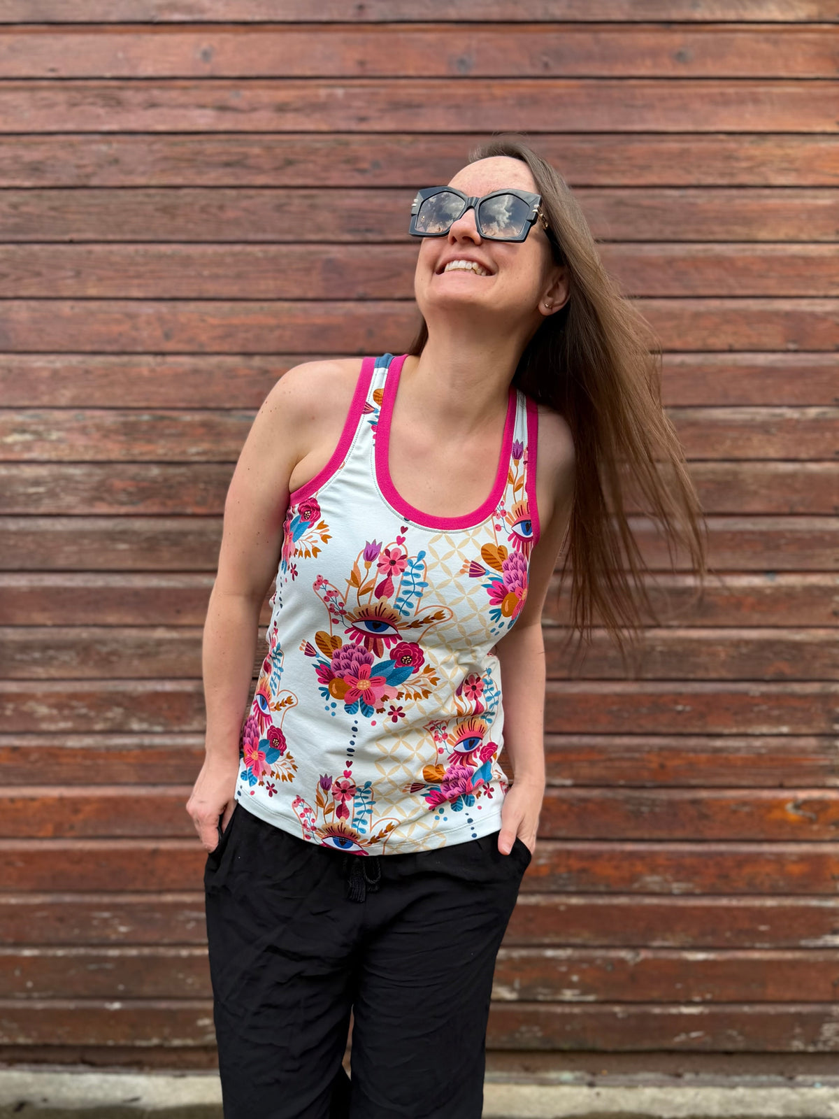 Sommarvind - legeres Top mit Racerback