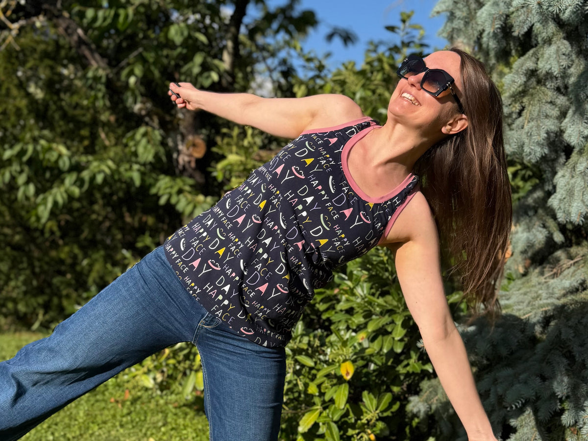 Sommarvind - legeres Top mit Racerback