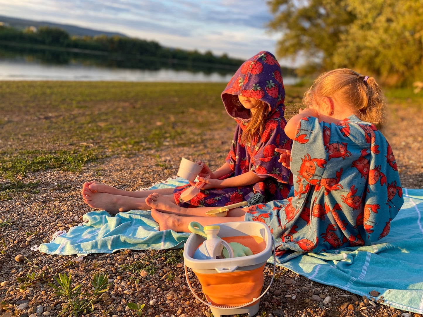 Knubbsäl - Strandponcho für die ganze Familie