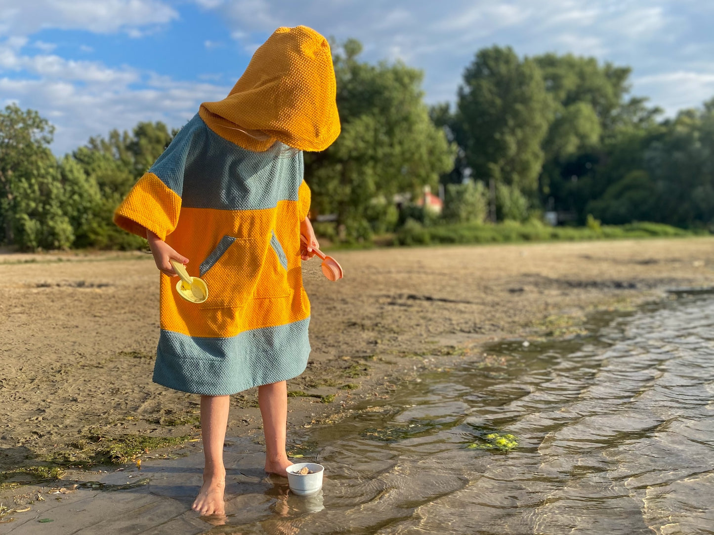 Knubbsäl - Strandponcho für die ganze Familie