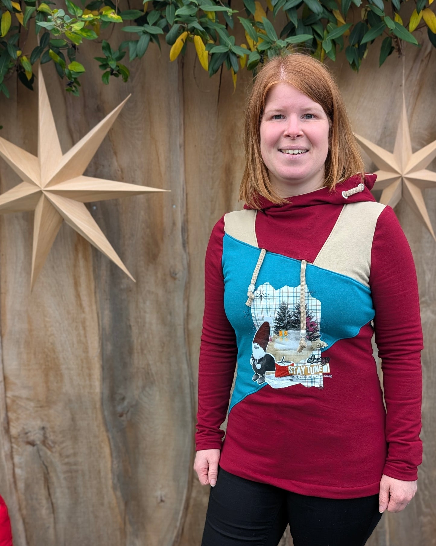 Hej Tjej! - Hoodie Gr. 30-48