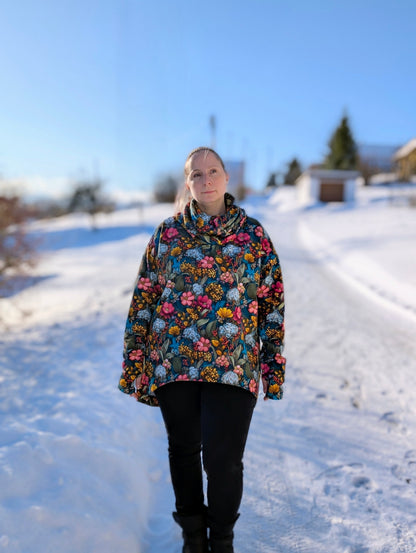 Skymning - Oversized Hoodiekleid & Longpulli
