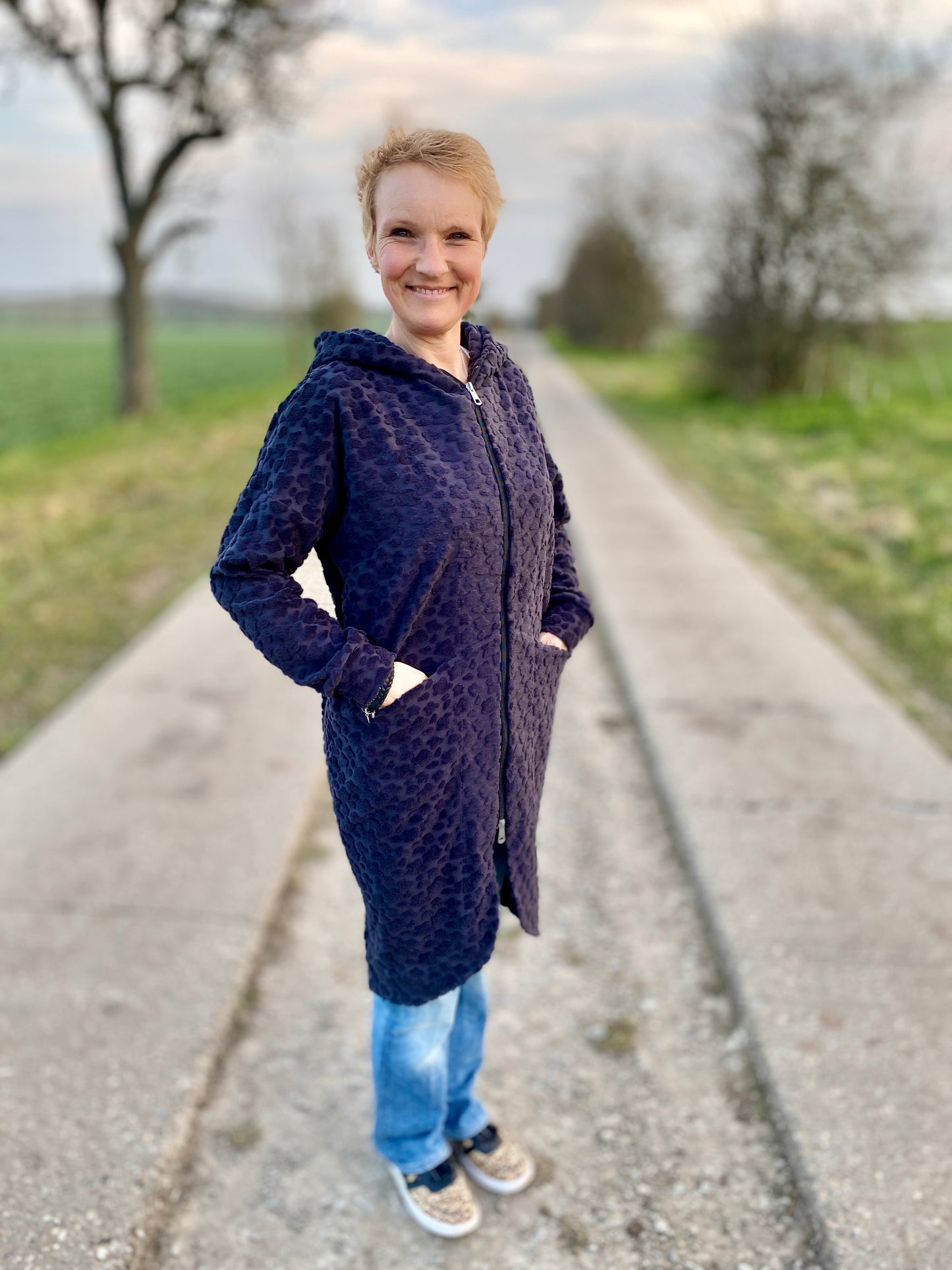 Harpljud - Sweatjacke Gr. 30-50
