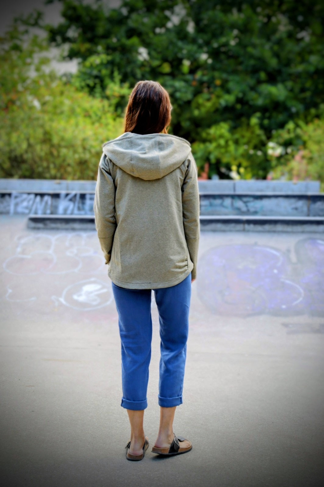 Isdropp - Raglanjacke Gr. 30 - 50