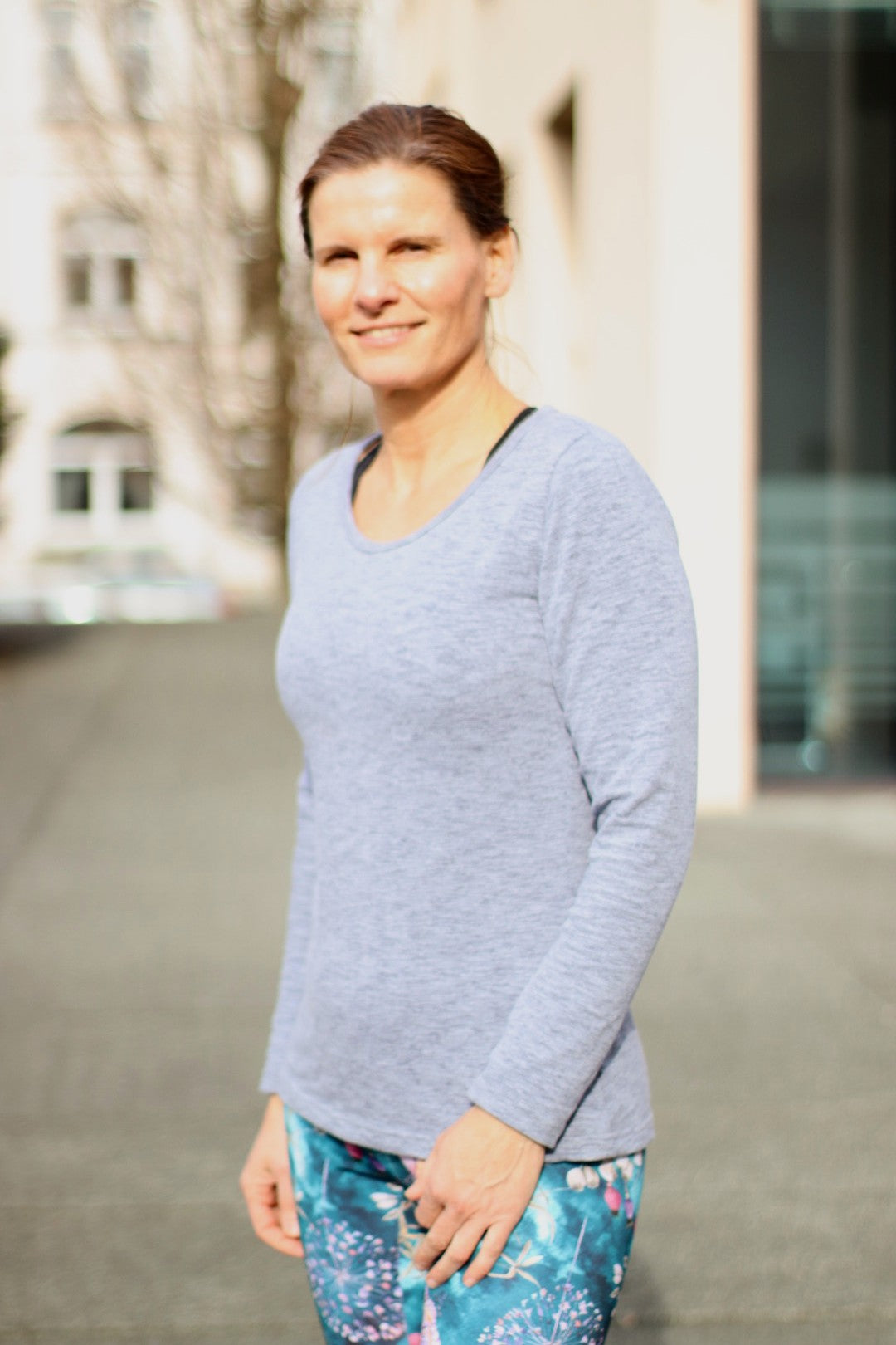 Kullerbytta - Basic Shirt mit besonderer Ärmellösung Gr. 30-50