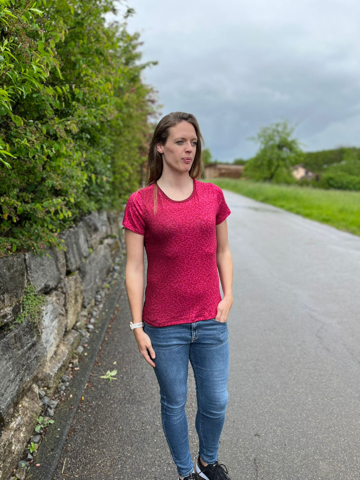 Kullerbytta - Basic Shirt mit besonderer Ärmellösung Gr. 30-50