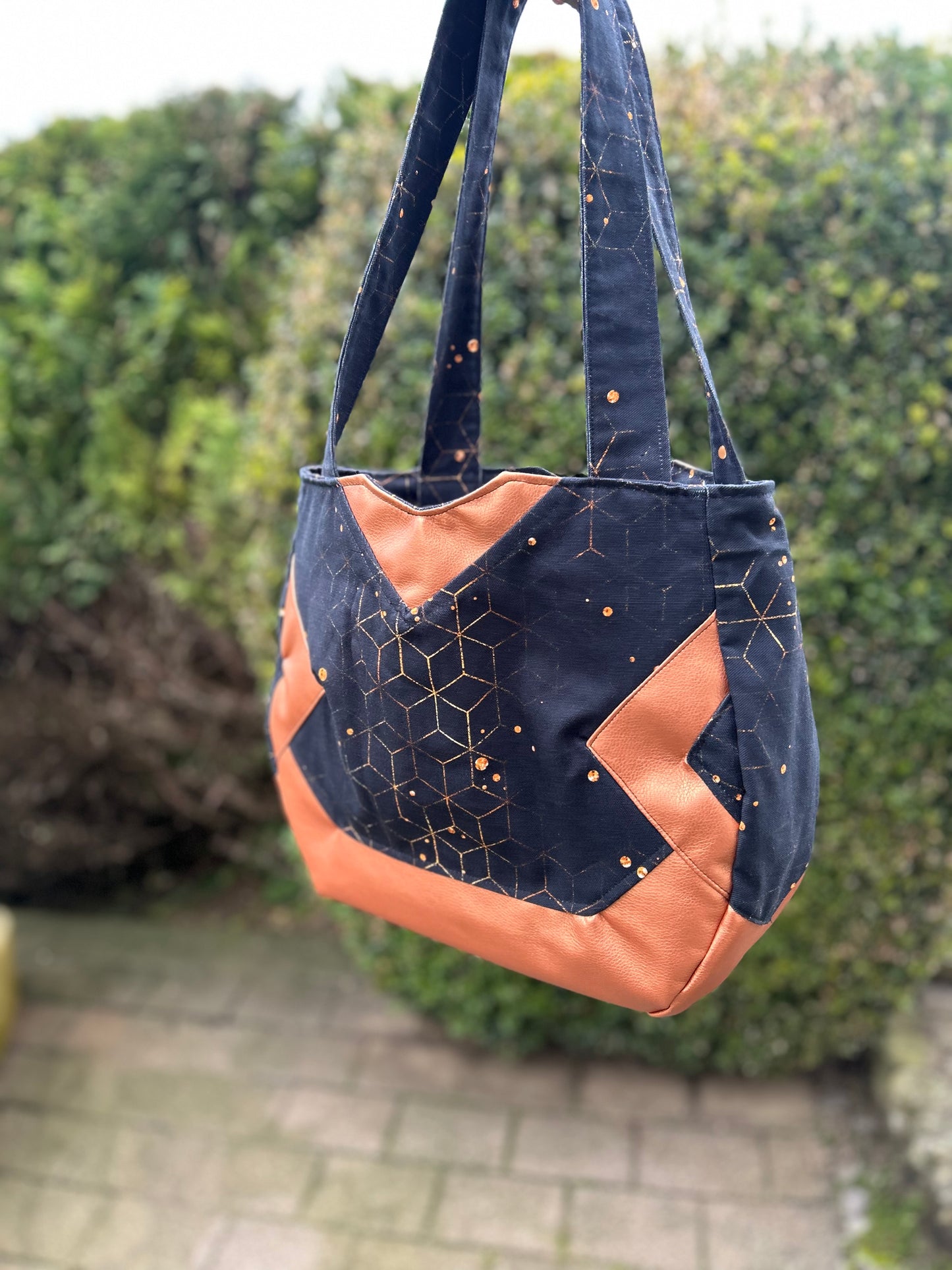 Popväska Shopper - Schnittmuster für einen Shopper