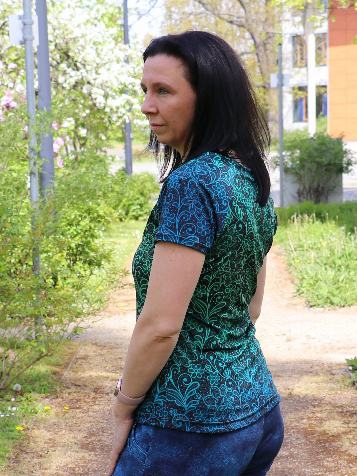 Kullerbytta - Basic Shirt mit besonderer Ärmellösung Gr. 30-50