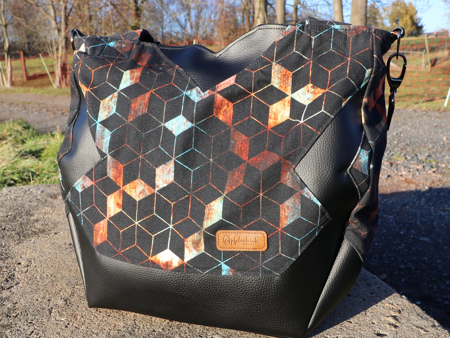 Popväska Shopper - Schnittmuster für einen Shopper