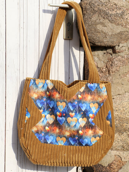 Popväska Shopper - Schnittmuster für einen Shopper