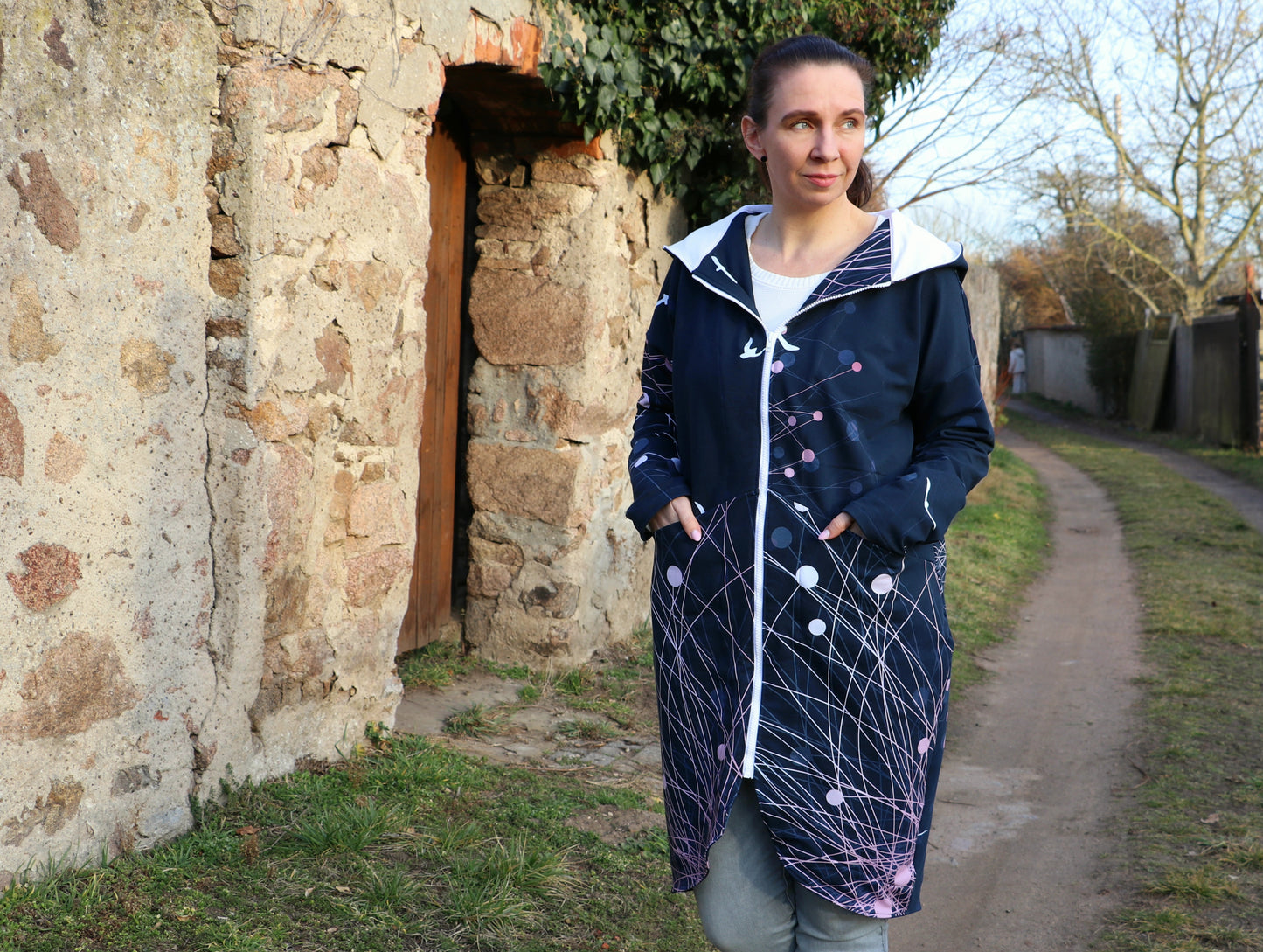Harpljud - Sweatjacke Gr. 30-50