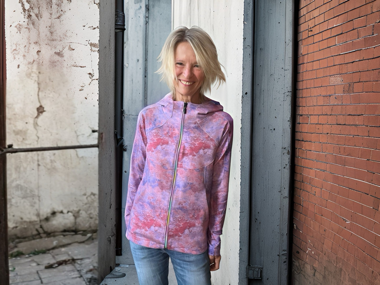 Isdropp - Raglanjacke Gr. 30 - 50