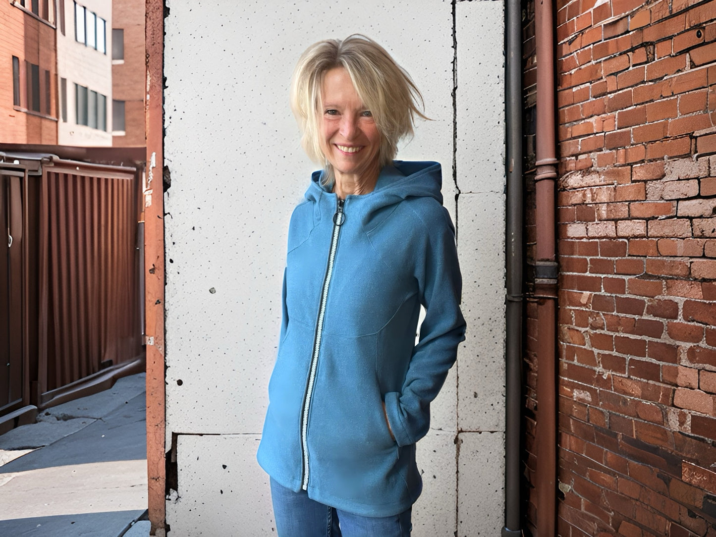 Isdropp - Raglanjacke Gr. 30 - 50