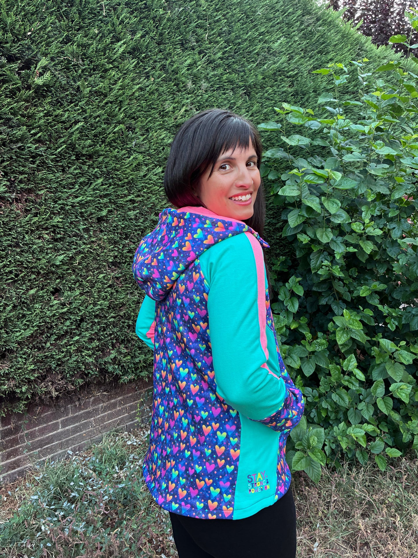 Isdropp - Raglanjacke Gr. 30 - 50