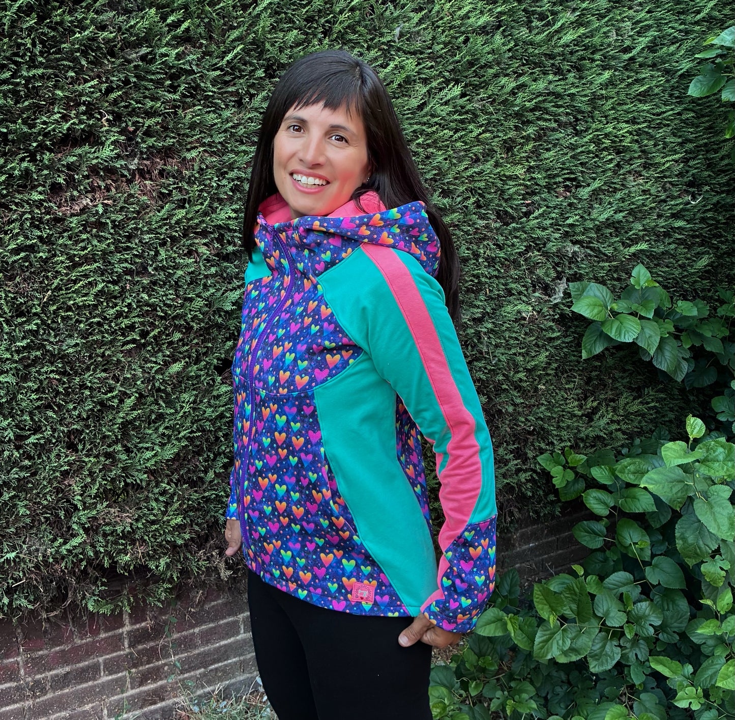 Isdropp - Raglanjacke Gr. 30 - 50